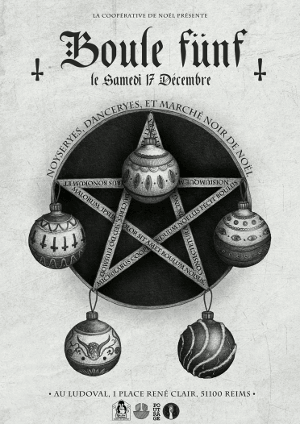 Le pentacle, soudain, le P. Noël.